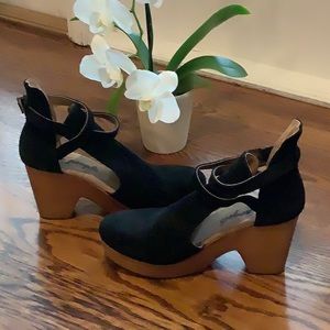 Free People Cedar Suede Clogs